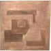 H065 Oak Framed Full Hand Painted Artwork 100 cm x 100 cm