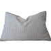 Remi Cushion 40x60cm Lumbar - Charcoal Striped