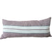 PREORDER MID FEB DROP | LUMERE Yarn-Dyed Linen Cushion 40x90cm Long Lumbar - Dusty Mauve | Charcoal | Off White