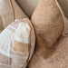 Serene Cushion 55cm Square - Slate | Peach Fuzz