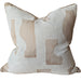 Anya Cushion 55cm Square - Natural | Off White