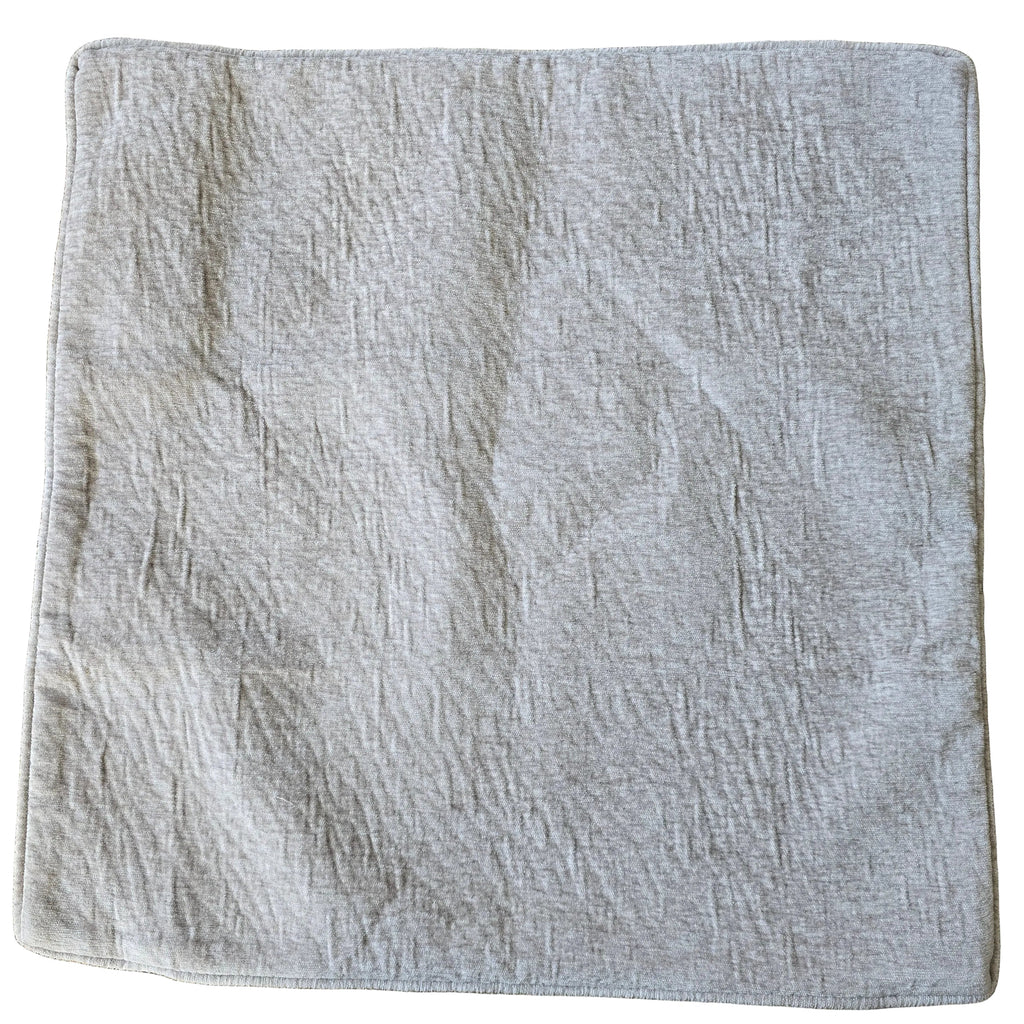 COVER ONLY - Sienna Velvet Cushion 55cm Square - Dove Grey