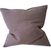 Aura Linen Cotton Cushion 55cm Square - Warm Umber