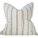 Savannah Cushion 55cm Square - Mustard Yellow |  Subtle Brown