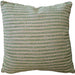 Monet Solution Dyed Eco-Friendly Outdoor Cushion 55cm Square Polyester Filled - Green | Oatmeal