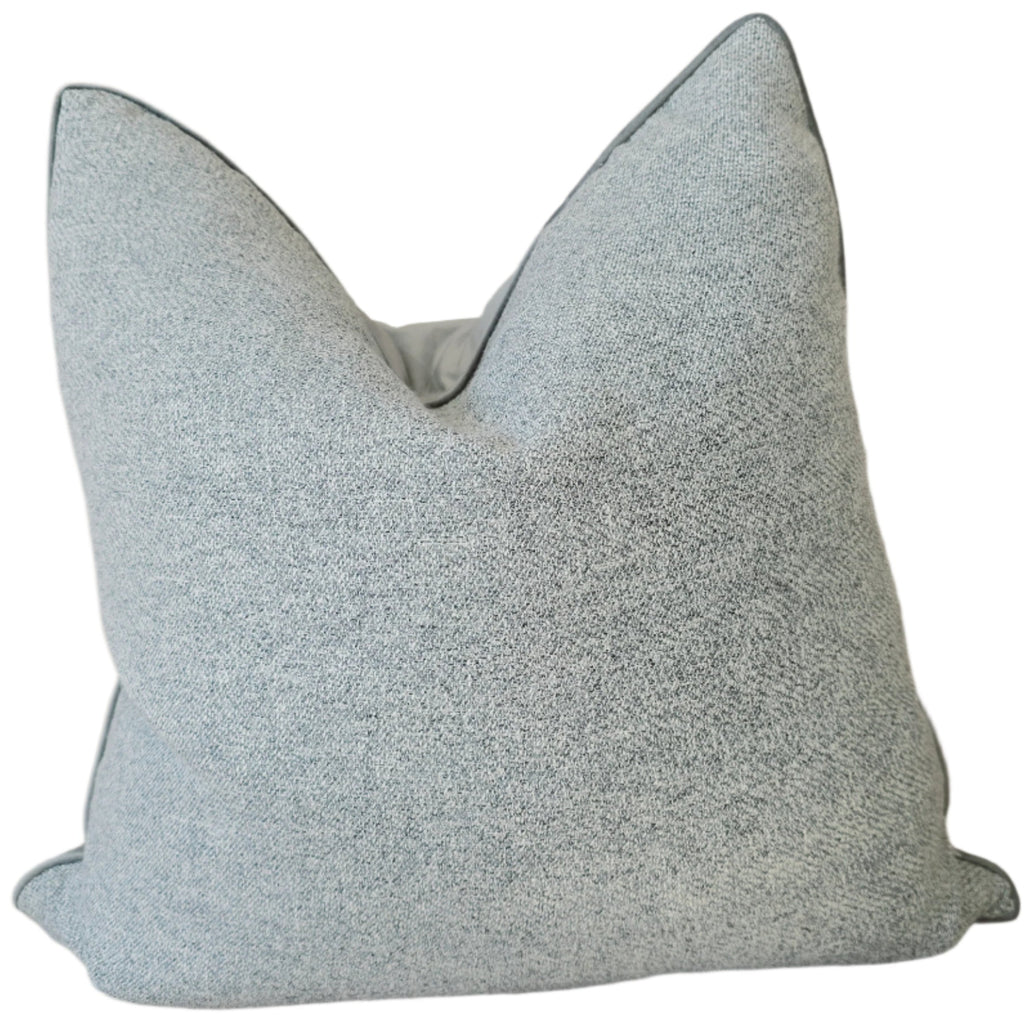 Remi Cushion 55cm Square - Blue Grey | Velvet