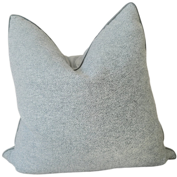 Remi Cushion 55cm Square - Blue Grey | Velvet