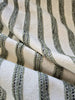 Atlas Massive Throw Bedcover 150cm x 230cm - Beige | Sage Green Stripe