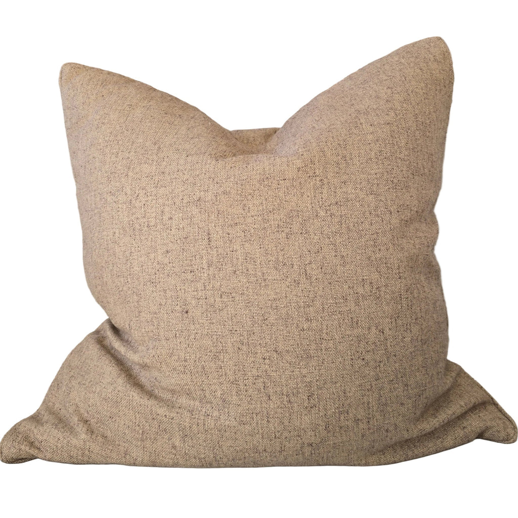 Elara Cushion 55cm Square - Dark Clay