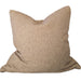 Elara Cushion 55cm Square - Heathered Clay