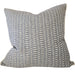 Kaia Cushion 55cm Square - Slate Grey | Ivory