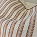 Daphne Cushion 55cm Square - Rust Terracotta | Off White