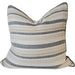 Savannah Cushion 55cm Square - Black | Ivory