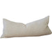Maeve Linen Cotton 2 Sided Long Cushion 40x90cm Lumbar - Natural Oatmeal