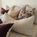 Libbie Linen Blend Cushion Long Lumbar 40x90cm - Natural