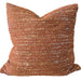 The Terra Weave Cushion 55cm Square - Terracotta Rust