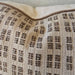 Summer Solace Cushion 55cm Square - Earthy Brown Dash | Natural