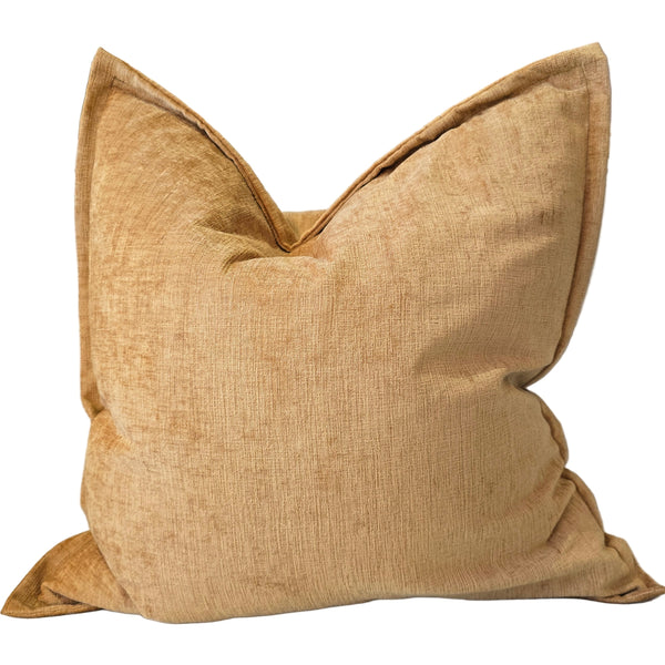 Palmer Velvet Cushion 55cm Square - Mango