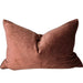 The Boulevard Luxe Velvet 40x60cm Lumbar - Rust