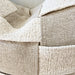 Malta Linen Cushion 40x60cm Lumbar - Off White | Natural