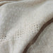 Libbie Linen Blend Massive Throw Bedcover 150cm x 220cm- Natural