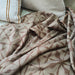 Mateo Massive Throw  150cm x 230cm -  Cream | Mocha Brown