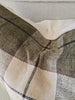 Rowan Cushion 55cm Square - Soft Sage Green | Off White