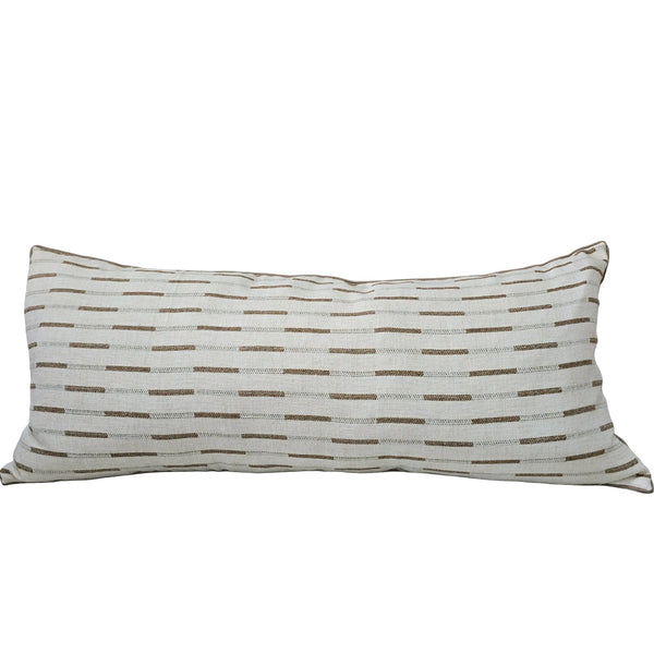 Aurora Cushion 40x90cm Long Lumbar - Brown