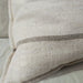 PREORDER END OF JANUARY DROP | LUMERE Yarn-Dyed Linen Cushion 55cm Square - Dried Sage | Natural | Off White