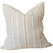 Everly Pure Linen Cushion 55cm Square - Mellow Yellow | Cream