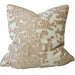 Cassie Cushion 55cm Square - Beige and Cream