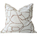 Gabby Cushion 55cm Square - Abstract Brown