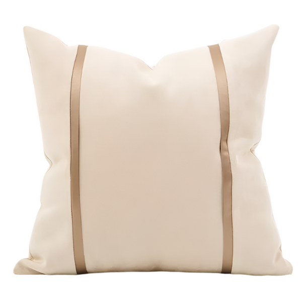 Alboran Sea Cushion 50cm Square -  Golden | Albescent White