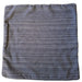 COVER ONLY - Greta Cushion 55cm Square - Stripe | Smoky Blue