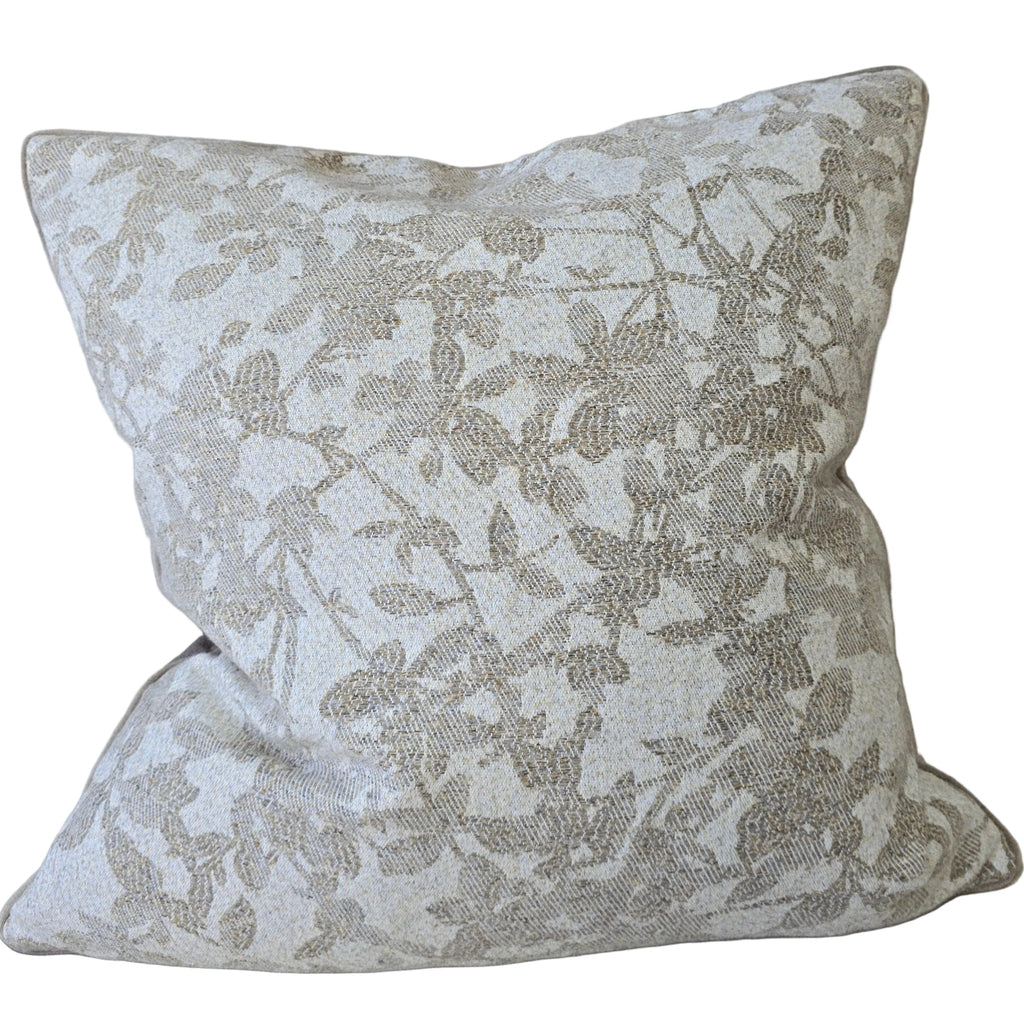 Sunlit Thicket Cushion 55cm Square - Earthy Oatmeal
