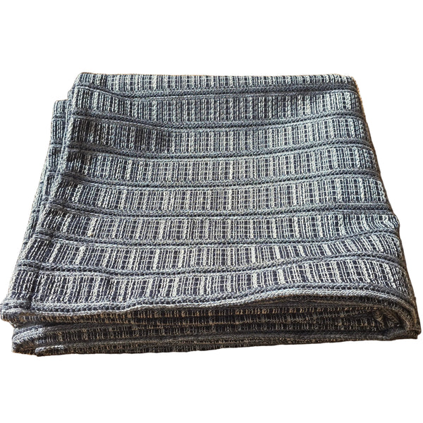 Paige Massive Throw Bedcover 150cm x 230cm - Dark Charcoal