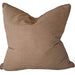 Brielle Cushion 55cm Square - Mocha Brown Pinstripes