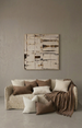 Arden Linen Blend Massive Throw Bedcover 140cm x 220cm - Terracotta | Earthy Brown