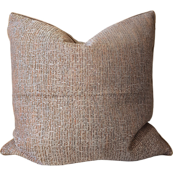 Dakota Cushion 55cm Square | Cinnamon