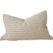 Maeve Linen Cotton 2 Sided Cushion 40x60cm Lumbar - Natural Oatmeal