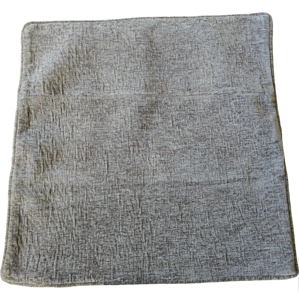 COVER ONLY - Sienna Velvet Cushion 55cm Square - Charcoal