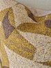 Cleo Cushion 55cm Square - Chocolate Brown | Mustard Yellow | Beige
