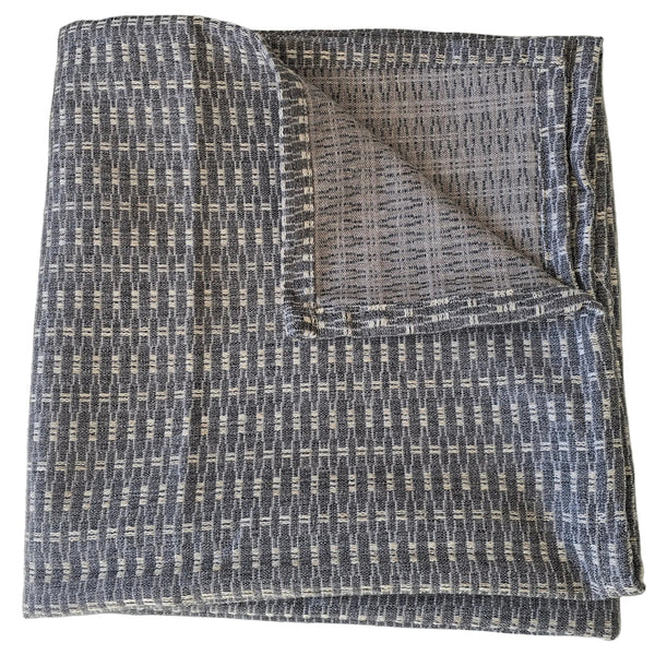 Kaia Massive Throw 150x230cm - Slate Grey | Ivory