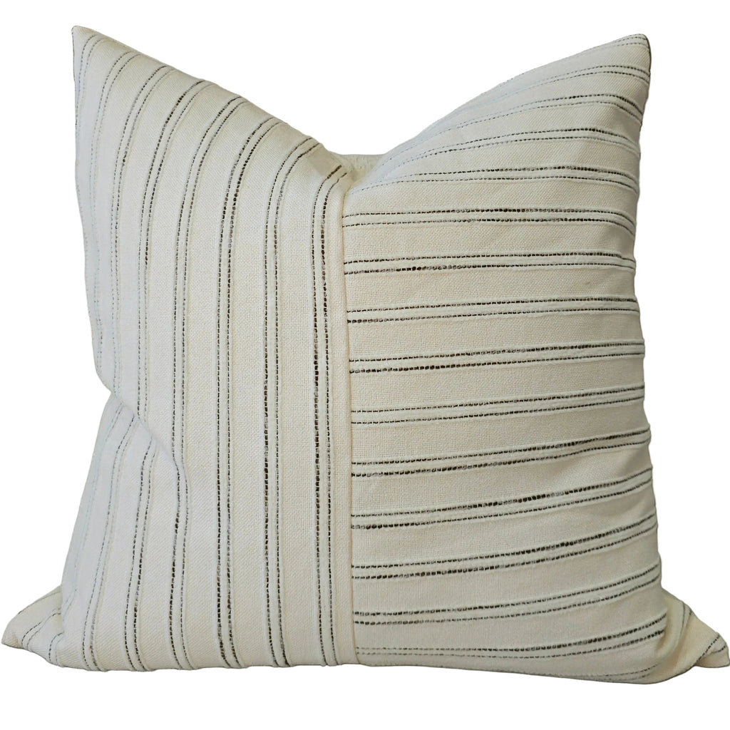 Atlas Cushion 55cm Square - Beige | Brown