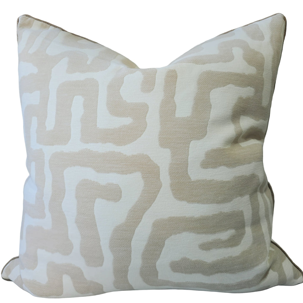 Cecilia Cushion 55cm Square | Natural