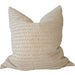 Maeve Linen Cotton Cushion 55cm Square - Natural Oatmeal