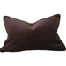 The Boulevard Luxe Velvet 40X60cm Lumbar - Dark Chocolate