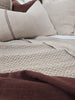 Brielle Waffle Cotton Bedcover 200cm x 230cm | Natural