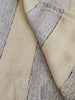 Estella Linen Blend Massive Throw Bedcover 150cm x 230cm - Natural Beige | Pastel Blue)