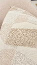 The Geo-Weave Colorblock Cushion 55cm Square - Oatmeal | Sand | Soft Blush
